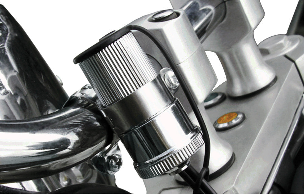 EKLIPES Adjustable Dual-Ring Handle Bar Mount Chrome EK1-161