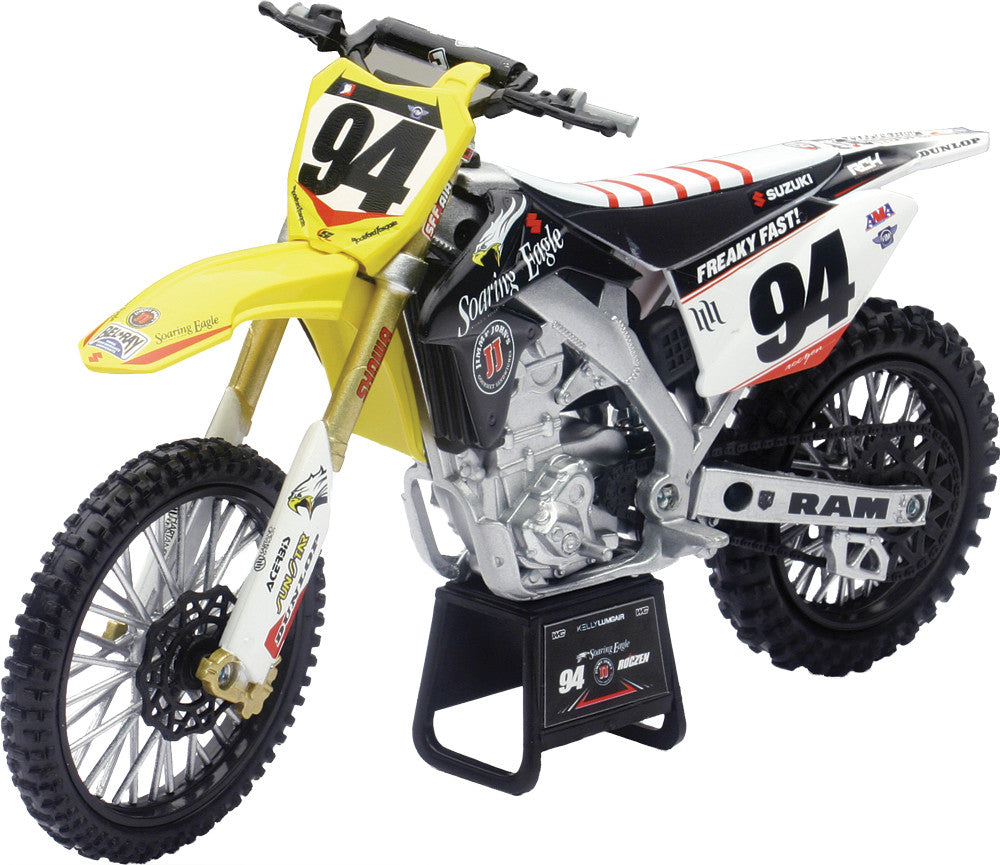 NEW-RAYReplica 1:12 Race Bike 15 Rmz450 Yellow(Roczen)57747