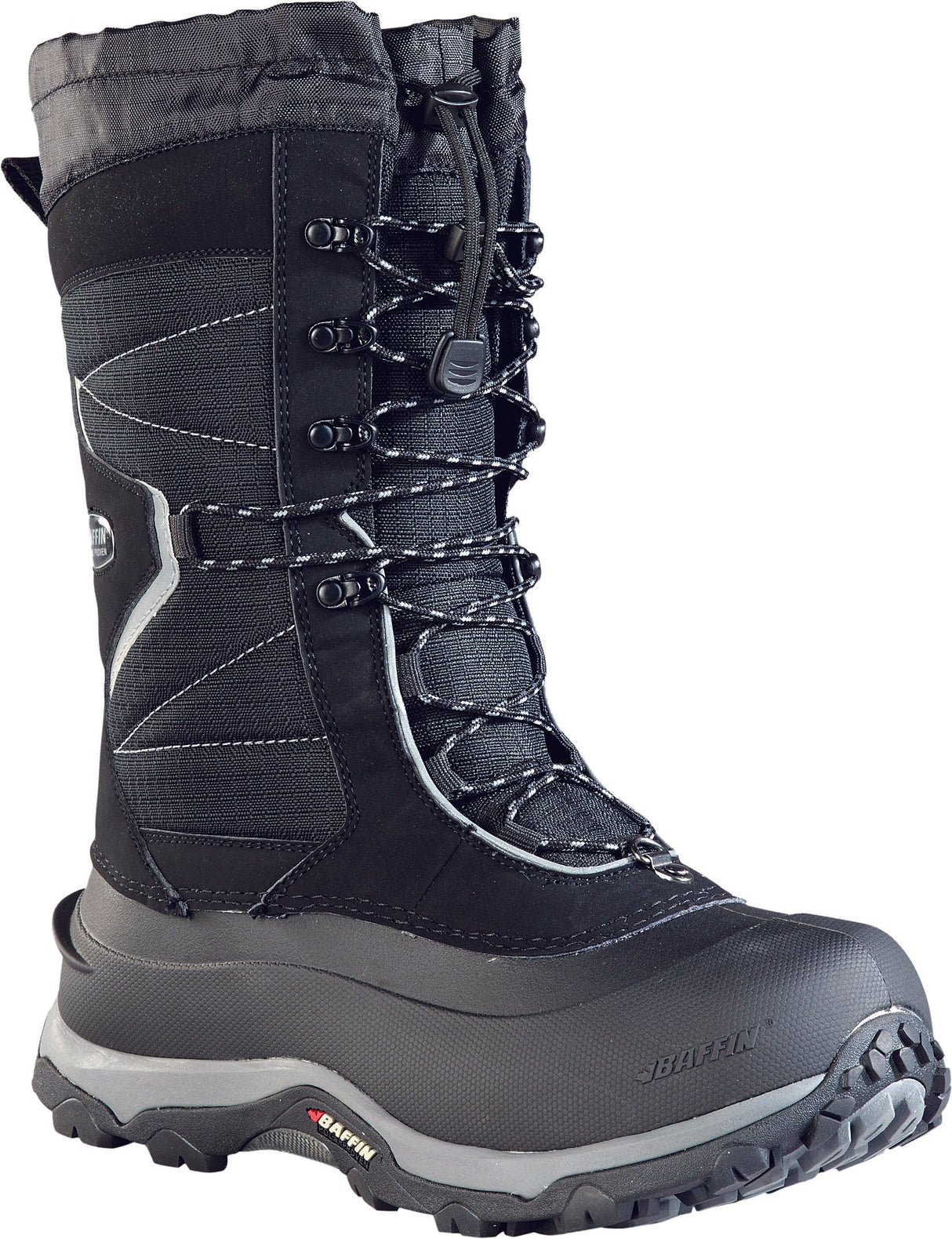 BAFFIN Sequoia Boots Black Sz 08 LITE-M009-08