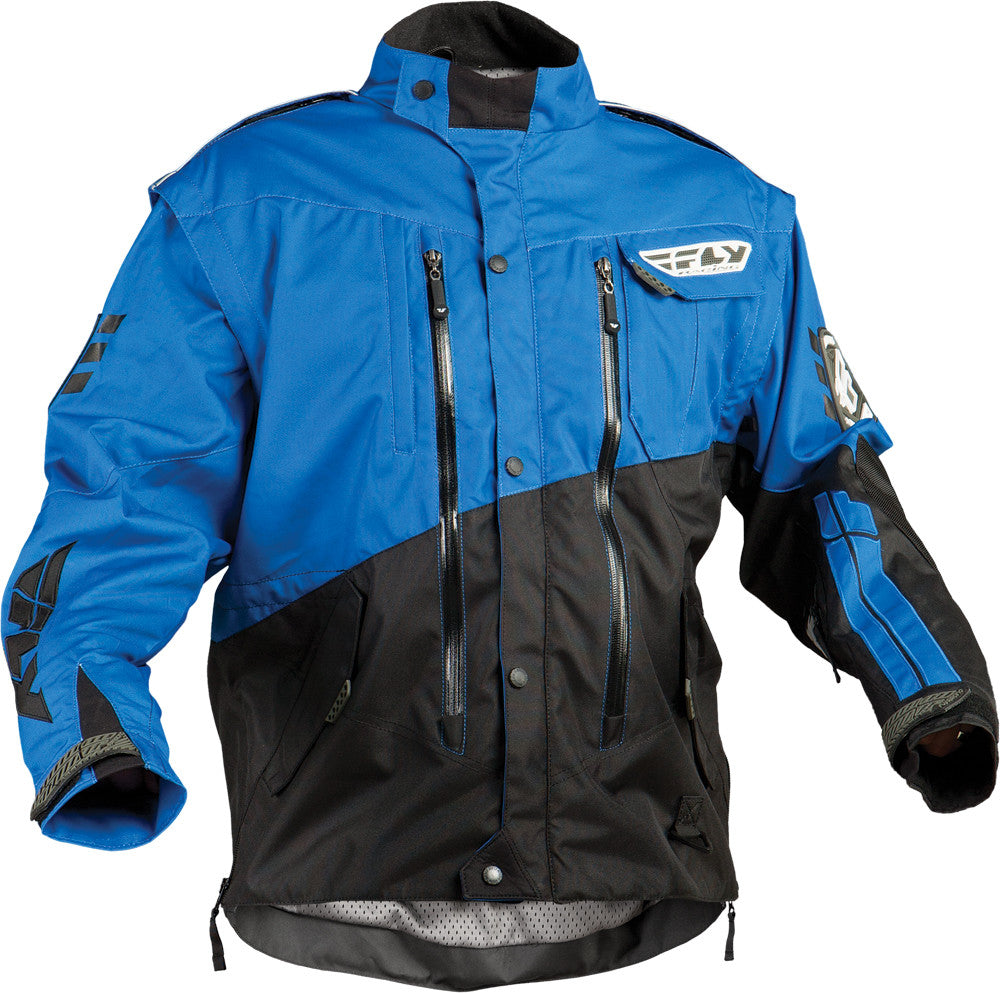 FLY RACING Patrol Jacket Blue/Black 2x 366-6812X