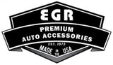 EGR 2019 Chevy 1500 Crew Cab In-Channel Window Visors - Dark Smoke 571691