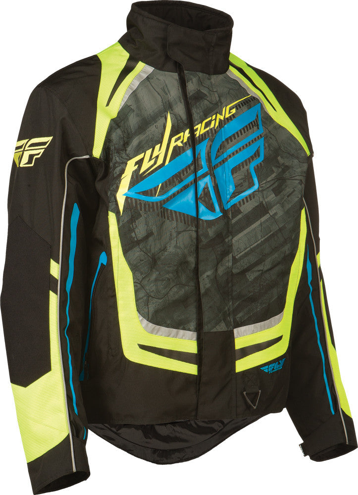 FLY RACING Snx Pro Jacket Black/Hi-Vis 2x 470-2189~6