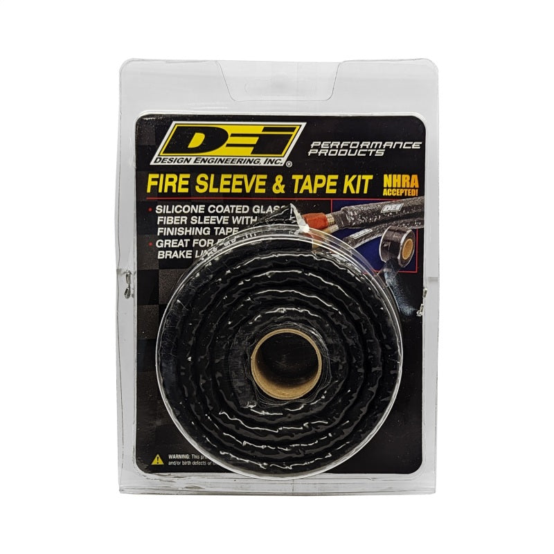 DEI Fire Sleeve and Tape Kit 5/8in I.D. x 3ft 10472
