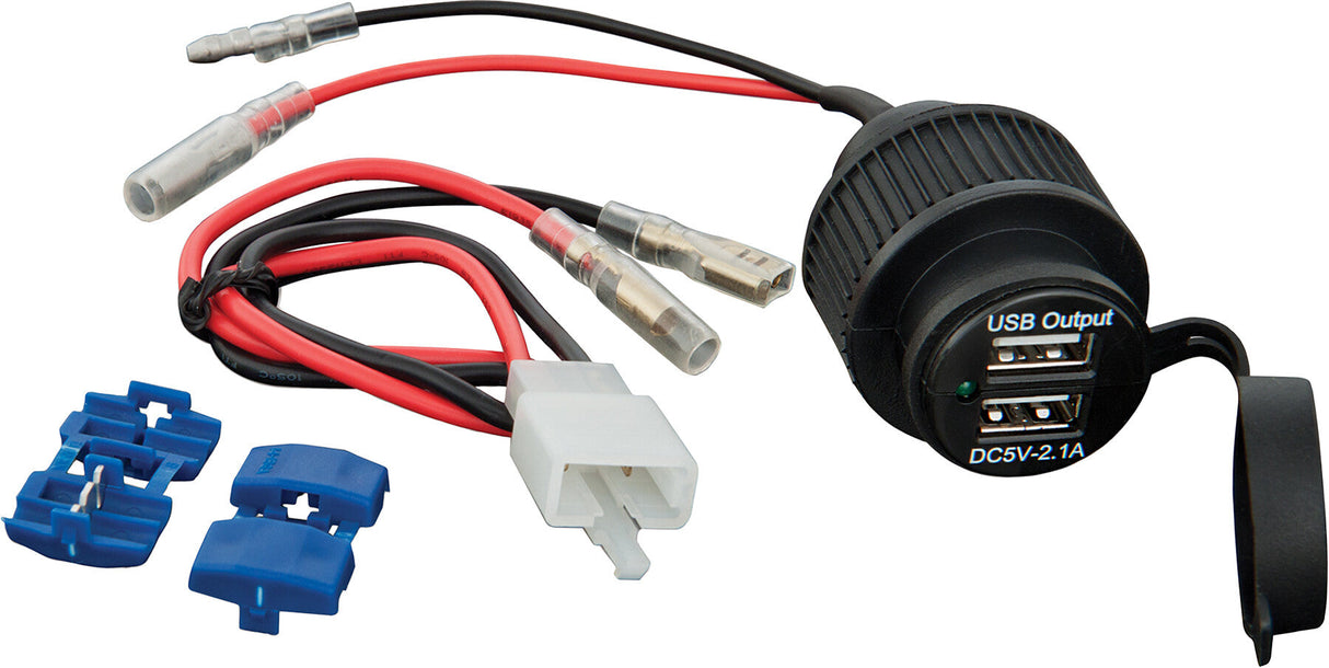 SHOW CHROME (new) 2-Port Usb Accessory Socket 52-820