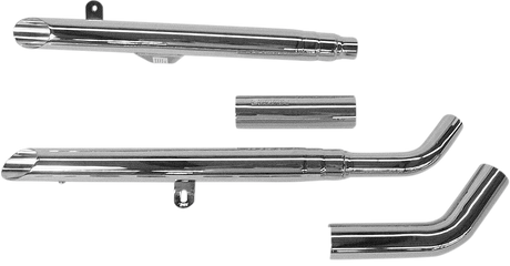 COBRA Drag Mufflers - Chrome - VZ800 3262