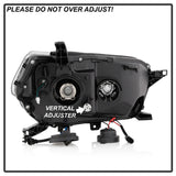 Spyder Signature Toyota 4Runner 10-13 Projector Headlights - Black (PRO-YD-T4R10SI-BK) 5087454