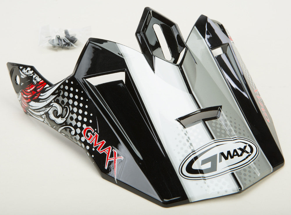 GMAX Visor Gm76x Conviction Black/Red G076037