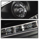 Spyder Volkswagen GTI 06-09/Jetta 06-09 Xenon/HID Model Only - DRL Black PRO-YD-VG06-HID-DRL-BK 5017529