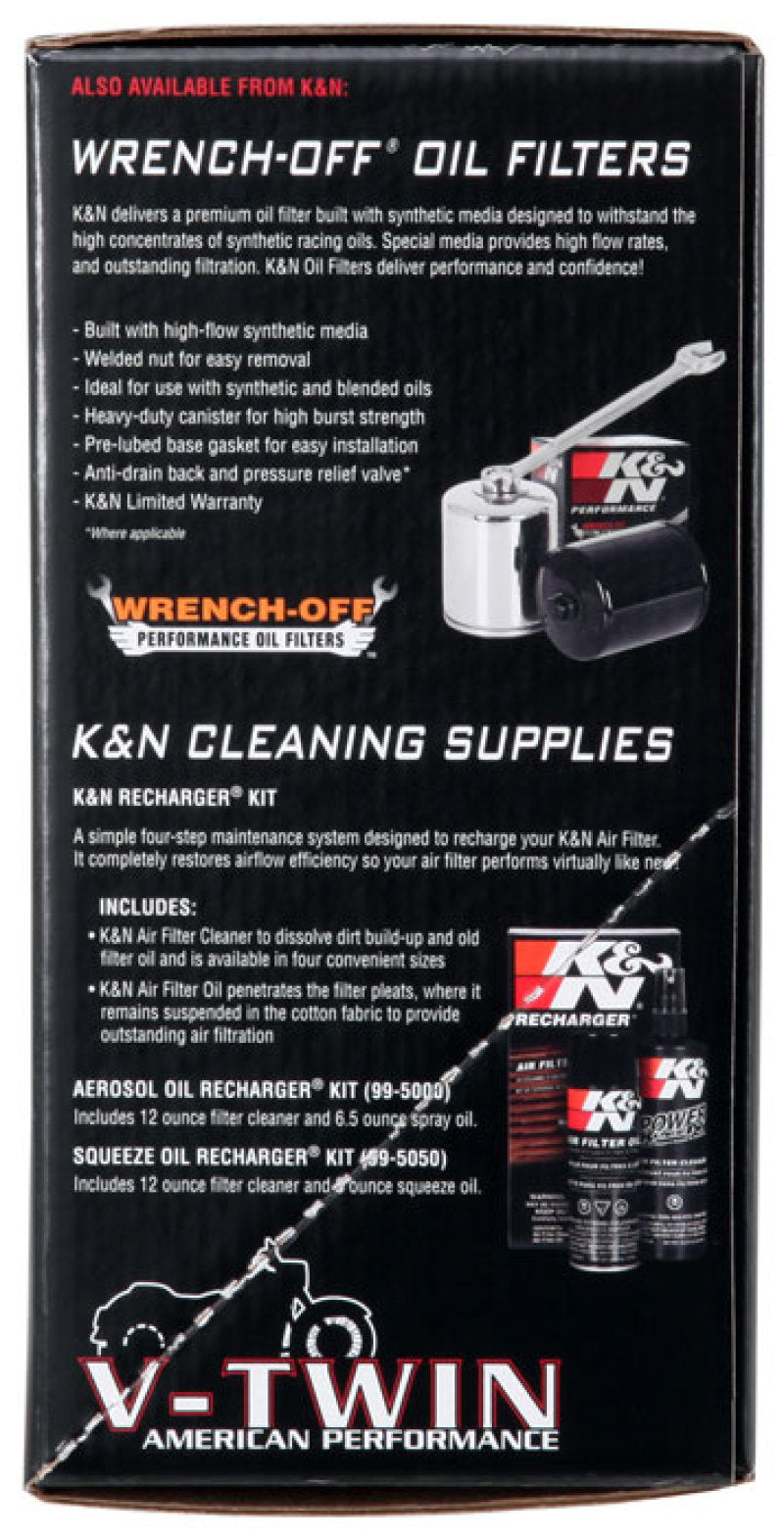 K&N 07-10 Harley Davidson XL Aircharger Performance Intake 63-1126