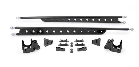Fabtech 99-10 Ford F250/350 4WD Floating Rear Traction Bar System FTS62003BK