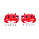 Power Stop 03-04 Dodge Dakota Front Red Calipers w/Brackets - Pair S4862
