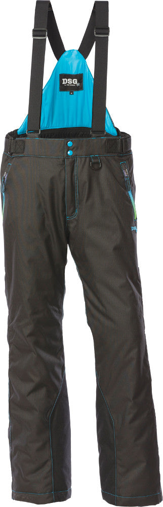 DSG Craze Bib 5x Black/Blue 97242