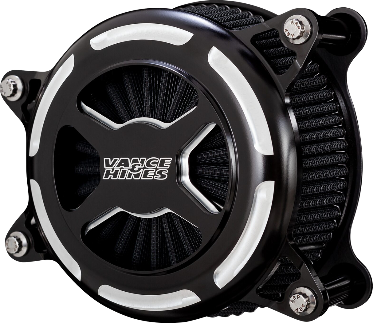 Limpiador de aire VANCE &amp; HINES VO2 X - Contraste negro - XL 42339 