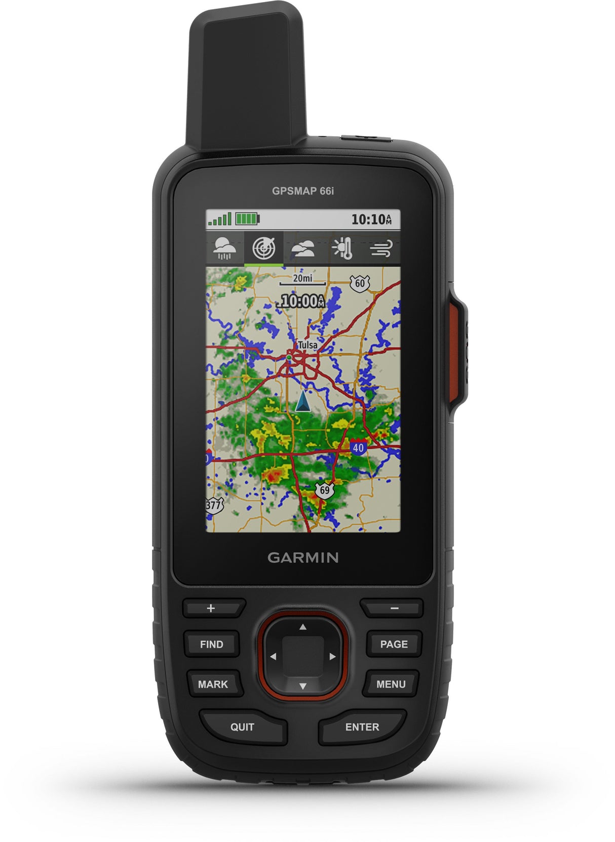 GARMIN 66i Gps Handheld Satellite Communicator W/Topo Mapp 010-02088-01