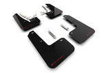 Rally Armor MK8 Volkswagen Golf GTI/R UR Black Mud Flap w/ Red Logo MF80-UR-BLK/RD