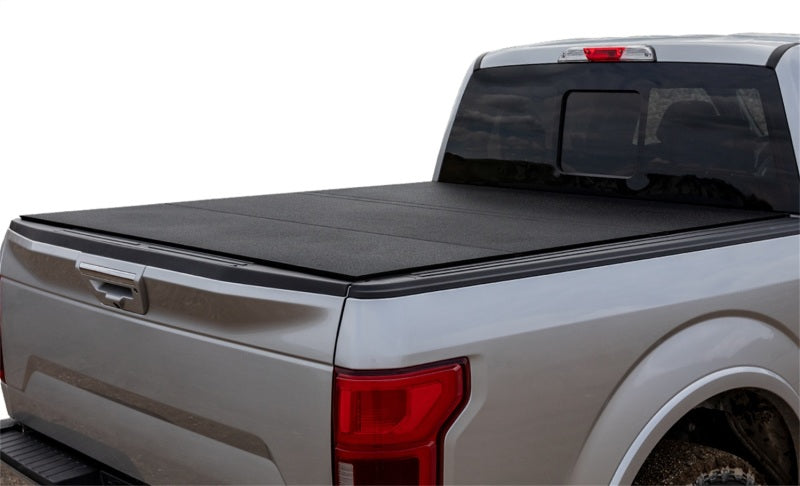 Access LOMAX Folding Hard Cover 04-21+ Ford F-150 6ft 6in (no 04 Heritage/Flareside) Black Urethane B3010029