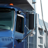 AVS 80-96 Ford Bronco Ventshade Extra Wide 2pc - Silver 52068