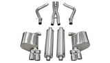Corsa 11-13 Dodge Charger R/T 5.7L V8 Polished Xtreme Cat-Back Exhaust 14522