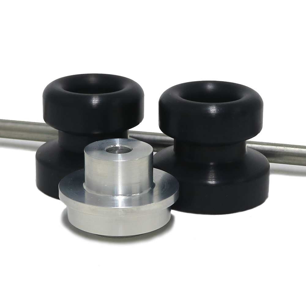 SHOGUN Front Axle Sliders Black 702-5819