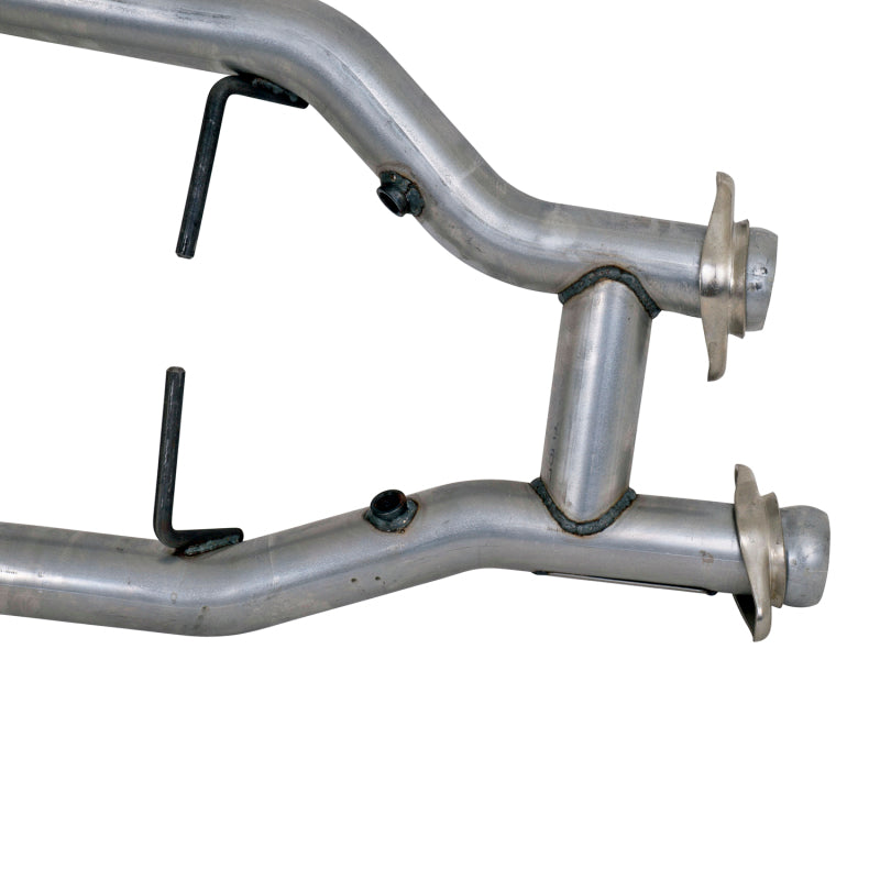 BBK 96-04 Mustang 4.6 GT / Cobra Short Mid H Pipe w Catalytic Converters 2-1/2 For Long Tube Headers 1538