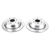 Power Stop 15-19 Chevrolet Colorado Rear Evolution Drilled & Slotted Rotors - Pair AR82189XPR
