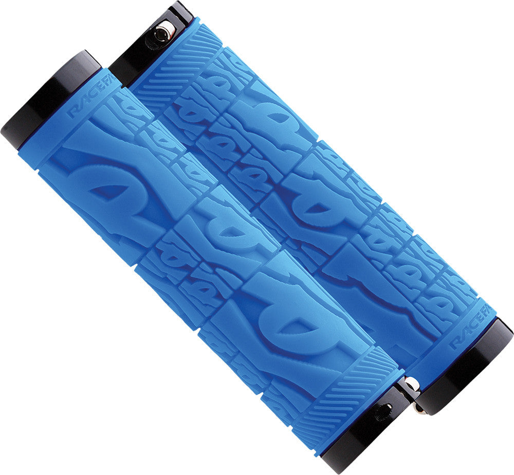 RACE FACE Strafe Lock-On Grips Blue AC990029