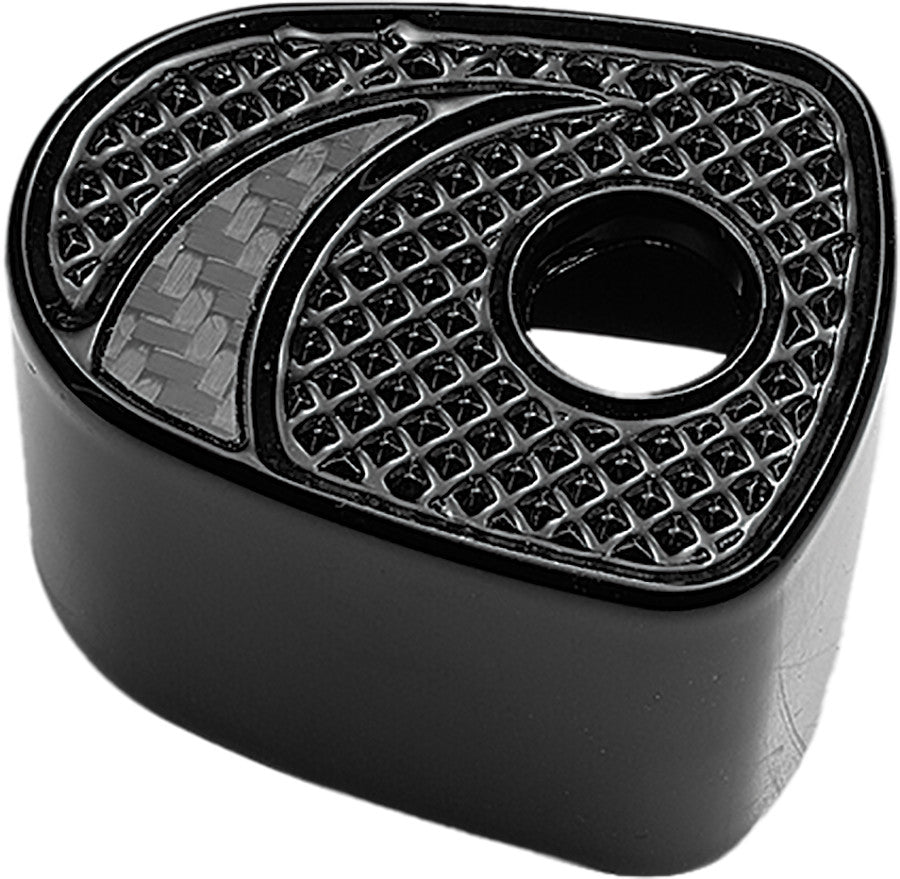 PREC. BILLET Ignition Cover Black Label (Black) BLB-540-08UP-BLK/BLK