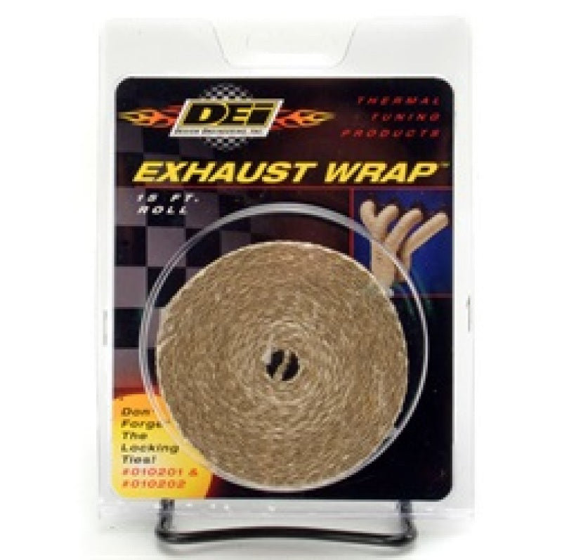 DEI Exhaust Wrap 1in x 15ft - Tan 10105