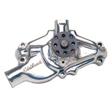 Edelbrock Water Pump High Performance Chevrolet 350 CI V8 Short Style Polished Finish 8820