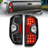 ANZO 2014-2015 Toyota Tundra LED Taillights Black 311233