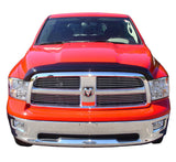 AVS 09-18 Dodge RAM 1500 (Excl. Rebel Models) High Profile Bugflector II Hood Shield - Smoke 25045
