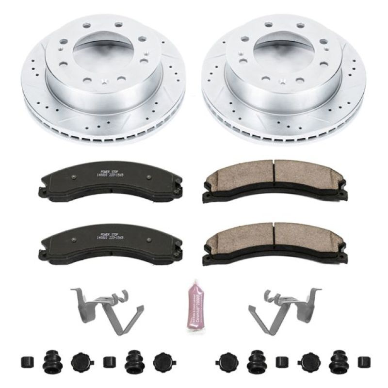 Power Stop 12-20 GMC Sierra 3500 HD Front Z23 Evolution Brake Kit K6258