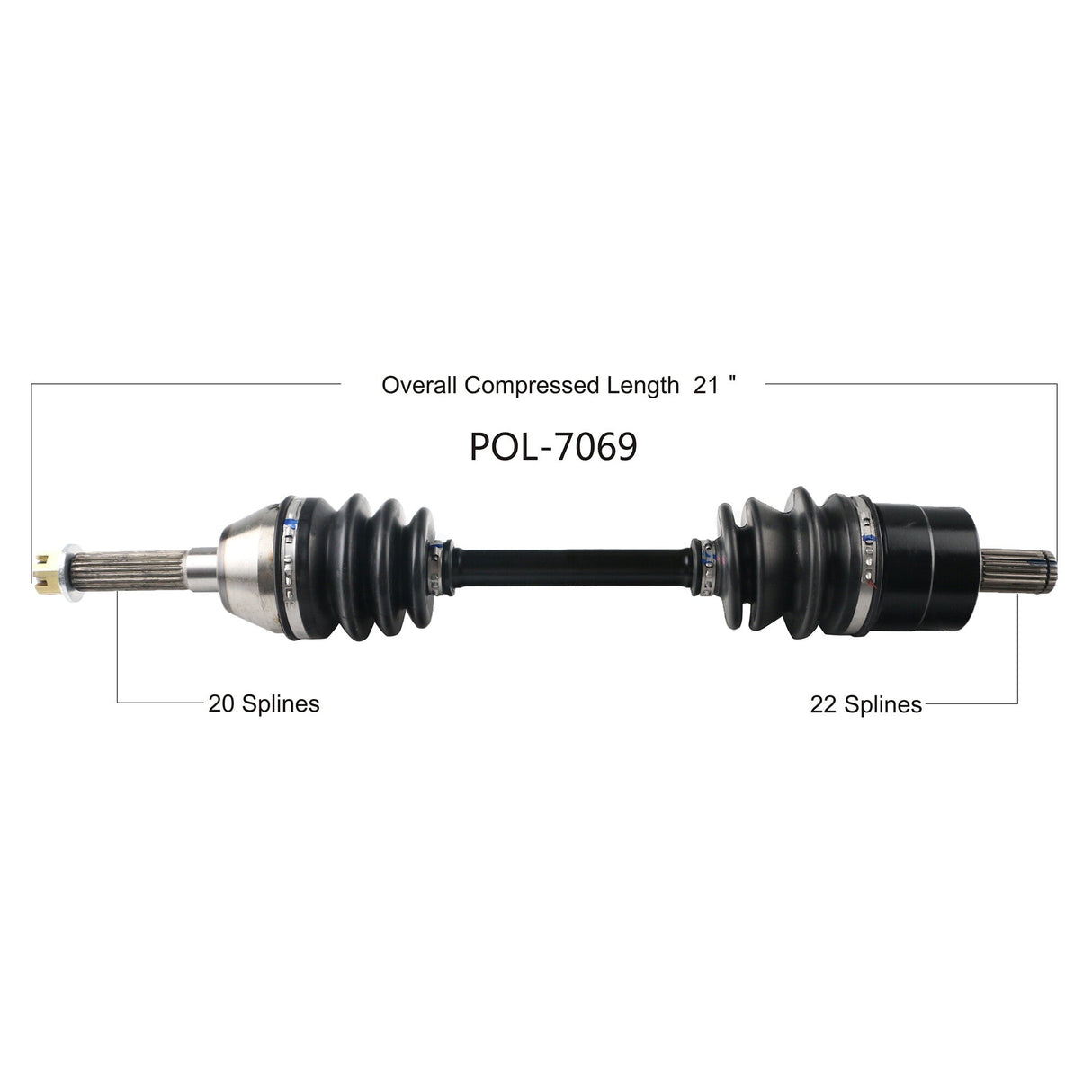 OPEN TRAILOe 2.0 Axle FrontPOL-7069