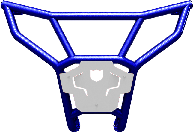 PRO ARMOR Rear Sport Bumper Blue Pol P199P361PB