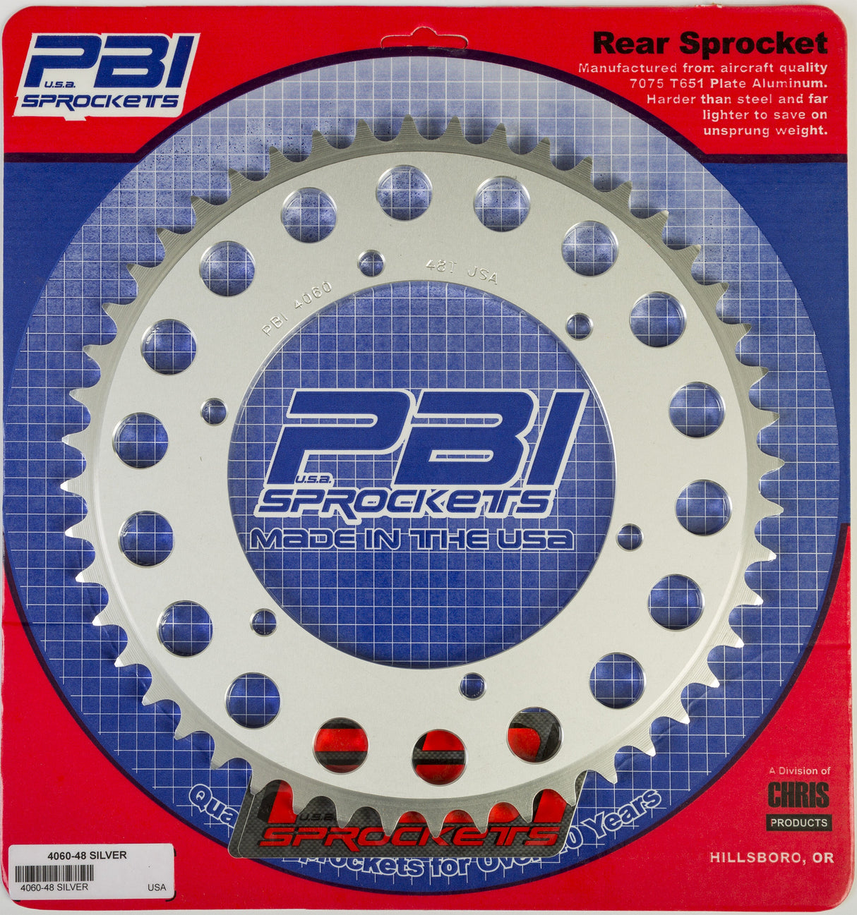 PBIRear Sprocket Aluminum 48t-520 Kaw4060-48