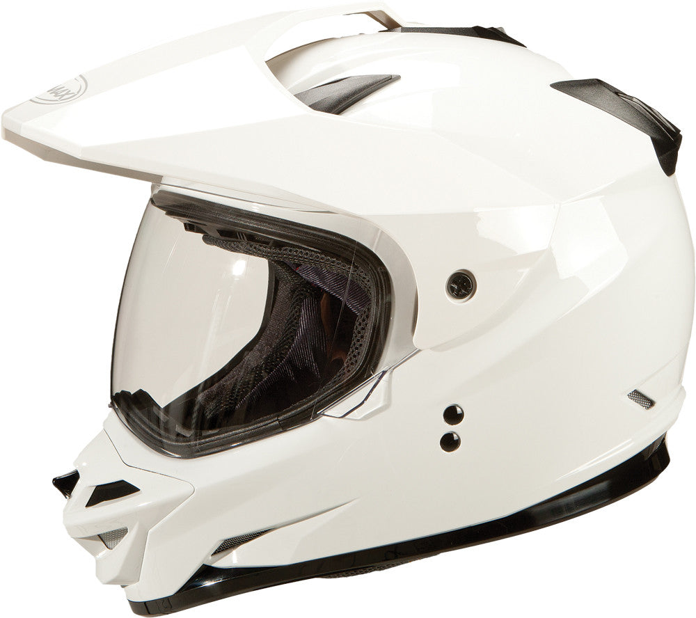 GMAX Gm-11d Dual Sport Helmet White 2x G5110018