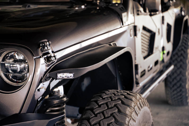 DV8 Offroad 18-23 Jeep Wrangler JL Slim Fender Flares FDJL-07