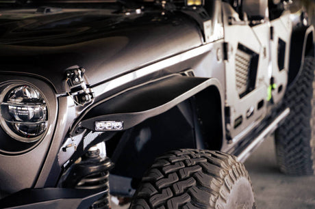 DV8 Offroad 18-23 Jeep Wrangler JL Slim Fender Flares FDJL-07