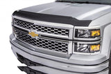 AVS 07-14 Chevy Tahoe Aeroskin II Textured Low Profile Hood Shield - Black 436011