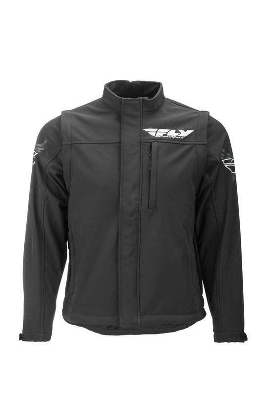 FLY RACING Black Ops Convertible Jacket Black 2x 354-60602X