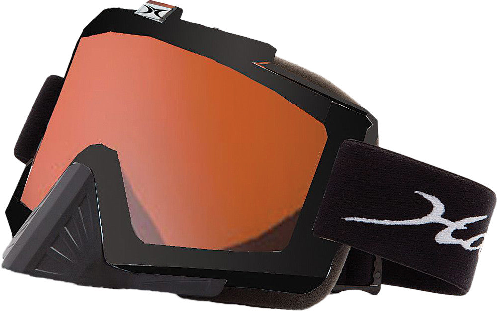 HABER Nitrous Goggle Black W/Polar. Orange Lens 12086