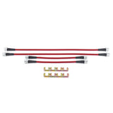 Power Stop 04-06 Toyota Tundra Front & Rear SS Braided Brake Hose Kit BH00129