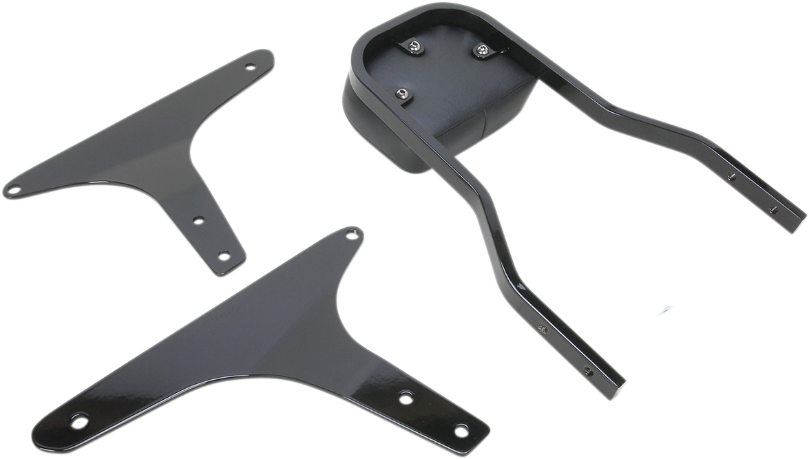 COBRA Short Sissy Bar - Black - Softail 602-1201B