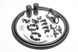 Radium Engineering Dual Catch Can Kit Nissan R32 Skyline GT-R Fluid Lock 20-0590-FL