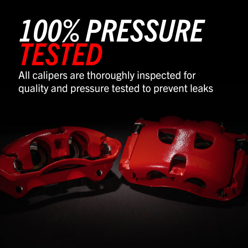 Power Stop 94-98 Ford Mustang Front Red Calipers w/Brackets - Pair S4654C