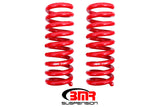 BMR 08-18 Dodge Challenger Rear Lowering Springs 1.25in Drop Performance Version - Red SP112R