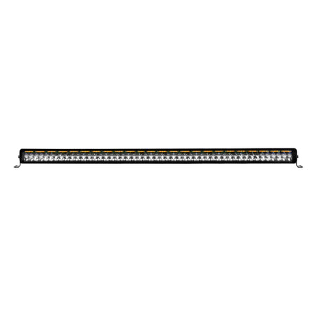Go Rhino Universal Blackout Combo Series 50in Double Row LED Light Bar w/ Amber Lighting - Black 754805012CDS