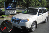 Rally Armor 2009+ Subaru Forester UR Black Mud Flap w/ Silver Logo MF11-UR-BLK/SIL