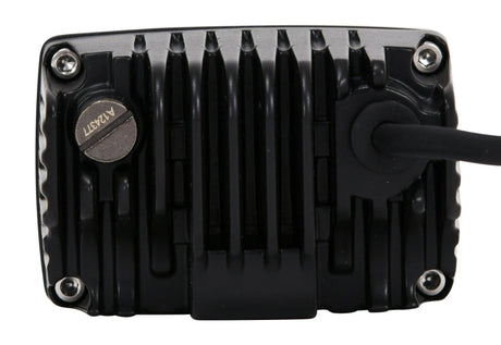 KC HiLiTES C-Series 2in. C2 LED Light 20w Area Flood Beam (Single) - Black 1328