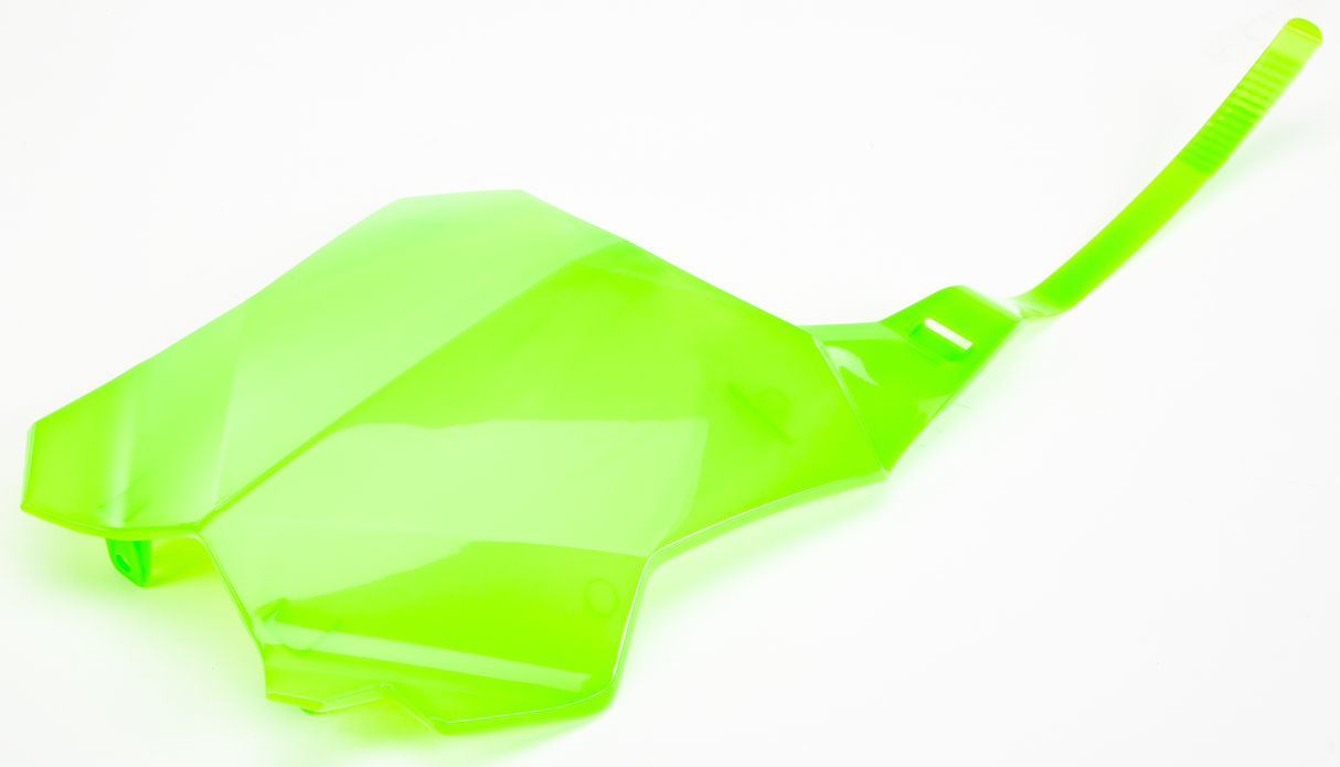 POLISPORT Number Plate Lime Green Kaw 8665900006